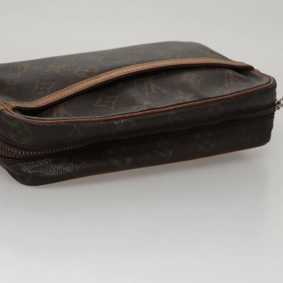 LOUIS VUITTON Monogram Compiegne 23 Clutch Bag M51847 LV Auth ar13165 - Picture 6 of 13